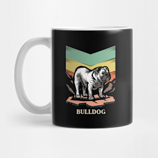 Bulldogs | Retro design for Dog Lovers Mug